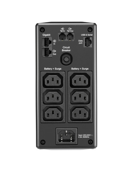6 OUTLETS
