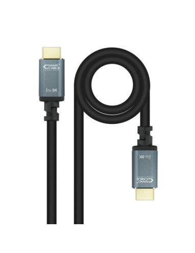 NANOCABLE  CABLE HDMI 2.1 IRIS 8K A/M-A/M NEGRO...