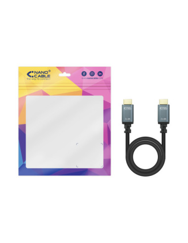 NANOCABLE  CABLE HDMI 2.1 IRIS 8K A/M-A/M NEGRO...