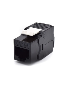 WP PROFESSIONAL KEYSTONE CAT 6A UTP 180, BLACK TOOL LESS