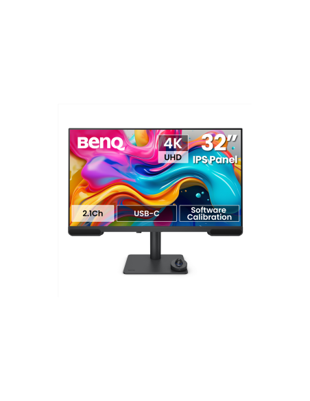 BENQ MONITOR PV3200U 32" ULTRA HD 4K LED IPS. 3840X2160. AQCOLOR. PIVOTANTE. USB-C