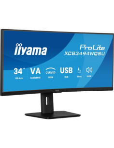 MONITOR IIYAMA 34 PULGADAS,UWQHD,1500R,120HZ,ALTAVOCES,VESA,