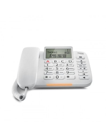 SIEMENS -GIGASET TELEFONO FIJO DL380 BLANCO