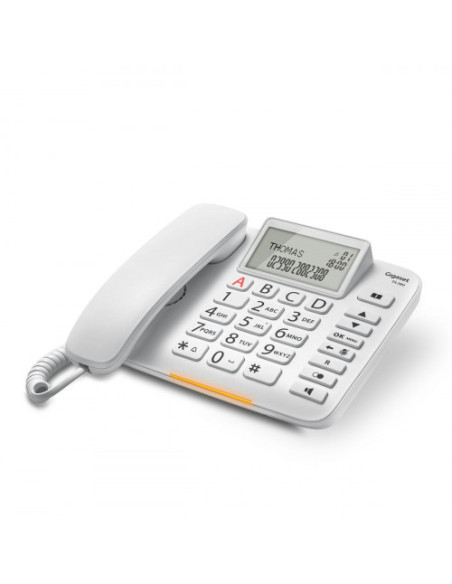 SIEMENS -GIGASET TELEFONO FIJO DL380 BLANCO