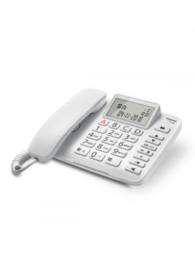 SIEMENS -GIGASET TELEFONO FIJO DL380 BLANCO