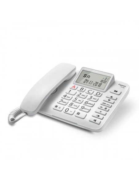 SIEMENS -GIGASET TELEFONO FIJO DL380 BLANCO
