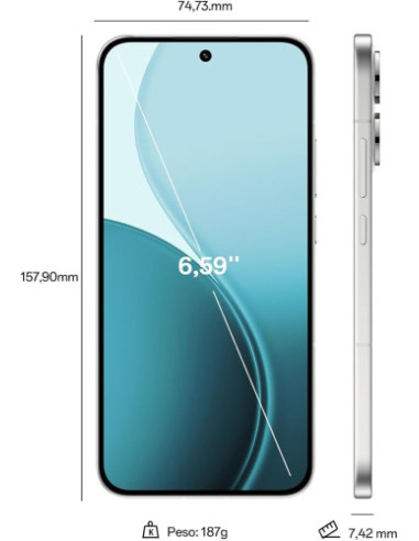 OPPO RENO14 5G  12GB 256GB OPAL WHITE+CABLE