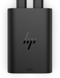 CARGADOR HP DE PORTATIL USB-C 65W DOS PUERTOS USB-C...