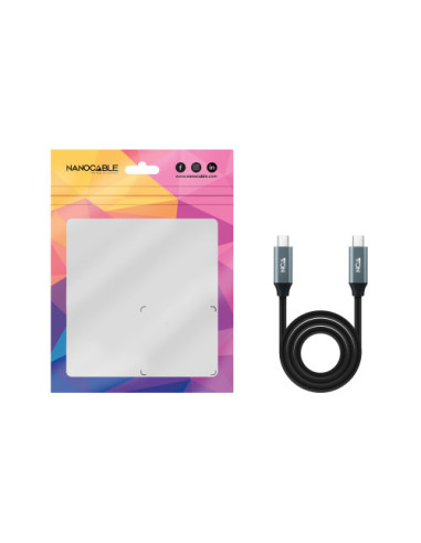 NANOCABLE CABLE USB 3.2 GEN2x2 100W 4K/60Hz...