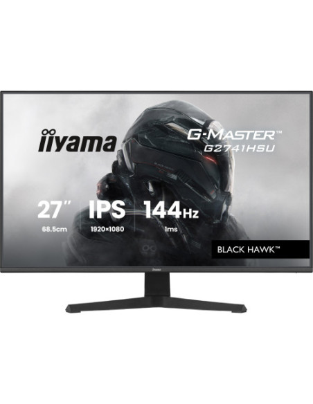 MONITOR IIYAMA 27 PULGADAS RESOLUCION FULL HD (1920X1080), PANEL IPS, 1 MS (MPRT), 75 HZ, BRILLO 250, CONTRASTE 1000:1, HDMI, DI