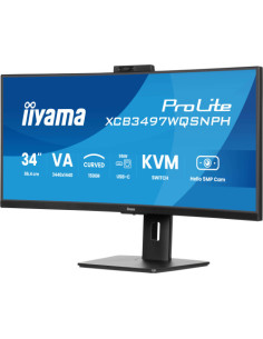 MONITOR IIYAMA PROLITE XCB3497WQSNPH-B1, 34", CURVO VA,...