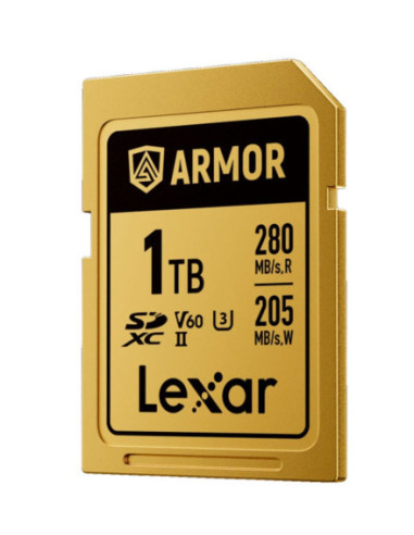 LEXAR 1TB PROFESSIONAL ARMOR GOLD SDXC UHS-II...