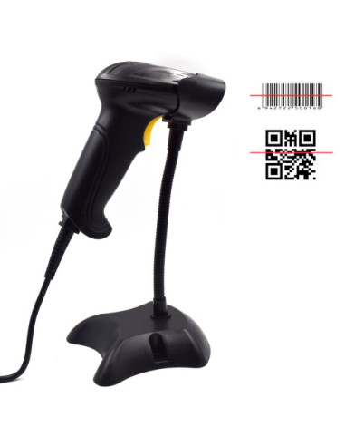 EWENT LECTOR DE CODIGOS DE BARRA Y QR CCD 2D,...