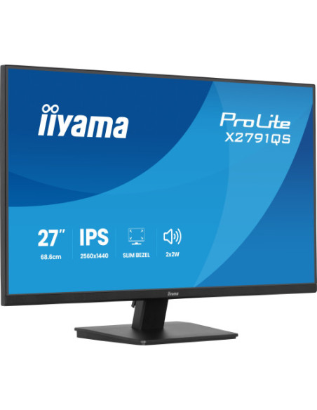 MONITOR IIYAMA 27" IPS, 4-SIDE SLIM BEZEL 2560x1440 75HZ