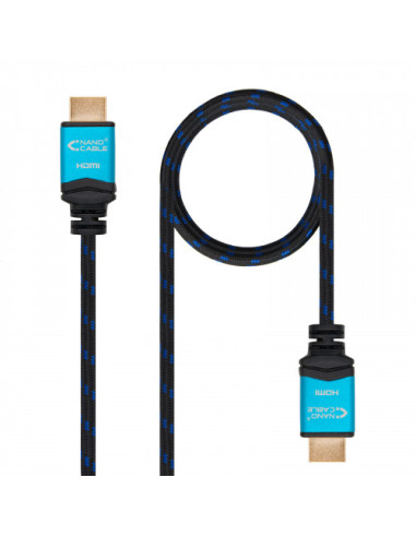 NANOCABLE CABLE HDMI V2.0 4K@60Hz 18Gbps,...