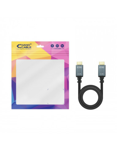 NANOCABLE CABLE HDMI 2.1 IRIS 8K A/M-A/M NEGRO...