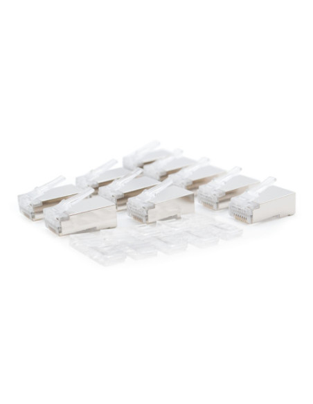 NANOCABLE CONECTOR RJ45 8 HILOS FTP CAT.6 (10 CONECTORES/BOLSITA) (10.21.0203)
