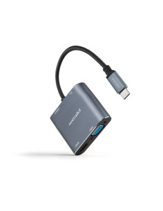 NANOCABLE CONVERSOR USB-C MACHO A HDMI HEMBRA, VGA...