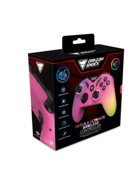 DRAGONSHOCK - NEBULA ULTIMATE - PRO WIRELESS CONTROLLER CANDY  FOR PC & MOBILE / COMPATIBLE NINTENDO SWITCH & SWITCH 2