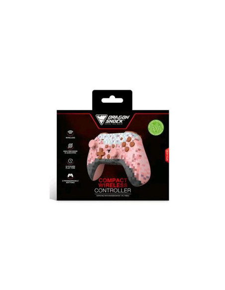 DRAGONSHOCK - POPTOP COMPACT BT WIRELESS CONTROLLER PINK CUBE FOR PC & MOBILE/ COMPATIBLE NINTENDO SWITCH & SWITCH 2