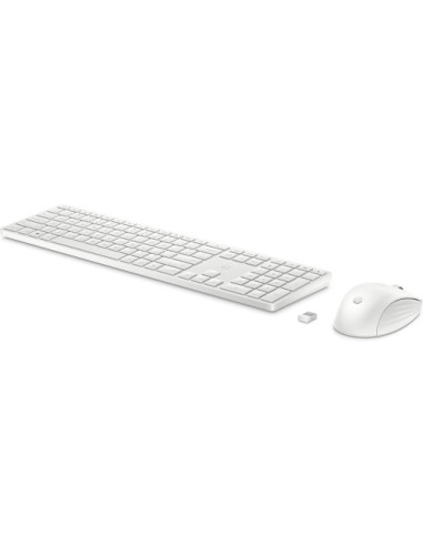 COMBO HP 650 TECLADO + RATON INALAMBRICOS BLANCO