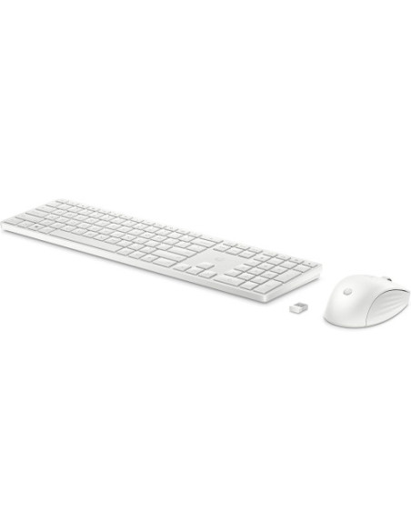COMBO HP 650 TECLADO + RATON INALAMBRICOS BLANCO