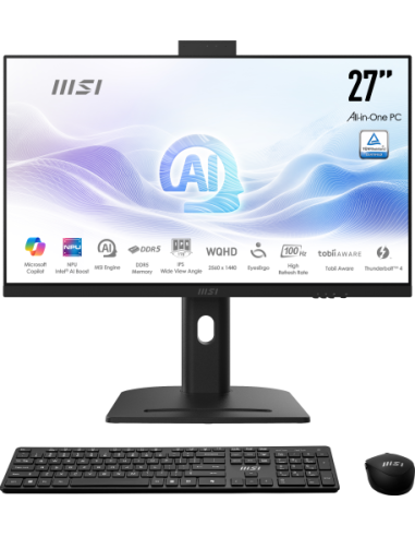 MSI AIO MODERN AM273Q AI 1UM-055ES. 27” IPS...