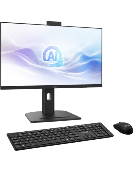 MSI AIO MODERN AM273Q AI 1UM-055ES. 27” IPS 2560x1440 (WQHD) 100HZ. INTEL ULTRA 7 155H. INTEL IRIS XE GRAPHICS.DDR5 32GB (16G*2)