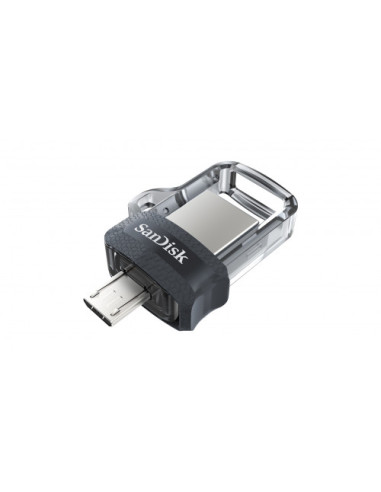 SANDISK ULTRA DUAL DRIVE M3.0 64GB GREY & SILVER