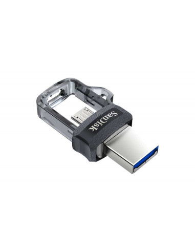SANDISK ULTRA DUAL DRIVE M3.0 64GB GREY & SILVER