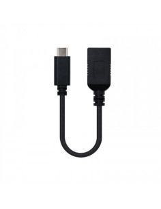 NANOCABLE CABLE USB 3.1 GEN1 5GBPS 3A, TIPO USB-C/M-A/F,...
