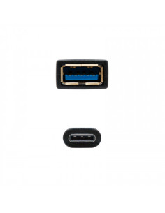 NANOCABLE CABLE USB 3.1 GEN1 5GBPS 3A, TIPO USB-C/M-A/F,... 2