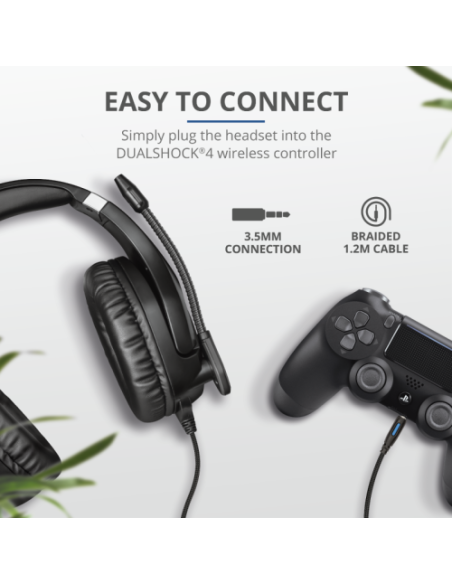 TRUST AURICULARES GXT 488 FORZE PS4 GAMING OFFICIAL LICENSED PRODUCT