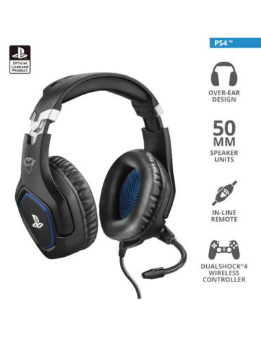 TRUST AURICULARES GXT 488 FORZE PS4 GAMING...