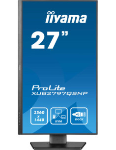 MONITOR IIYAMA PROLITE XUB2797QSNP 27" QHD 1440P  - IPS,... 2