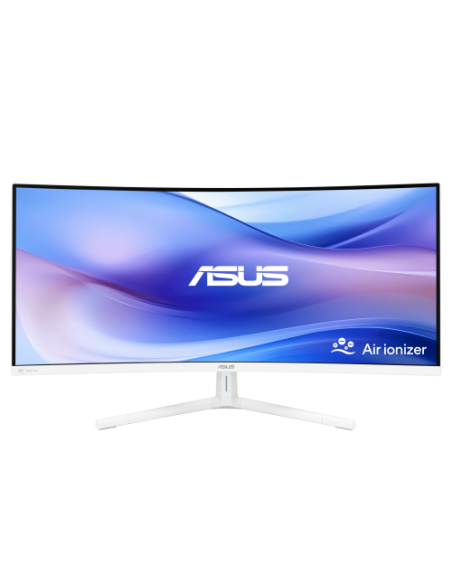 ASUS MONITOR  34" VU34WCIP-W EYE CARE,WQHD 3440X1440, CURVO 1500R, FRAMELESS, 100HZ