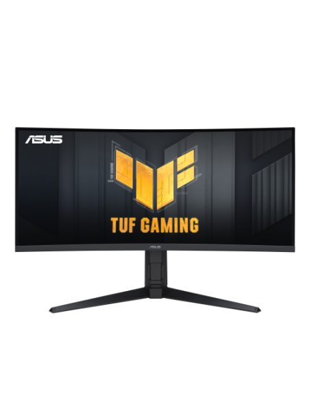 ASUS MONITOR  TUF GAMING CURVED 34" VG34VQEL1A,WLED/VA,UWQHD (3440 X 1440),300CD/M2,100HZ,BLACK,EXTREME LOW MOTION BLUR, FREESYN