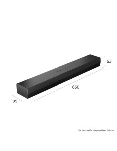 BARRA DE SONIDO S20A, 50W, WOOFER INTEGRADO EN BARRA,... 2