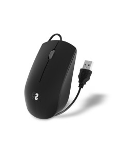 RATÓN BUSINESS SILENCIOSO CABLE USB 1200 DPI NEGRO