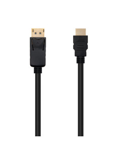 NANOCABLE CABLE CONVERSOR DP A HDMI, DP/M-HDMI/M NEGRO 0.5 M 2
