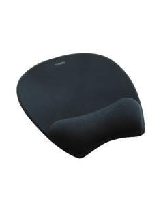 TOOQ ALFOMBRILLA RATON ERGONOMICA MEMORY FOAM, NEGRO