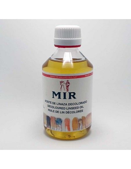 ACEITE DE LINAZA DECOLORADO MIR ENVASE 125, 250ml O 1Litro