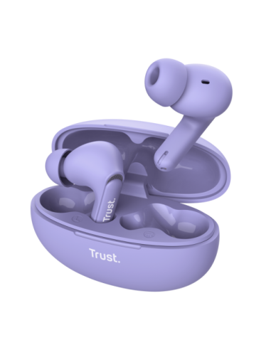 TRUST YAVI BT ENC EARBUDS PURPLE