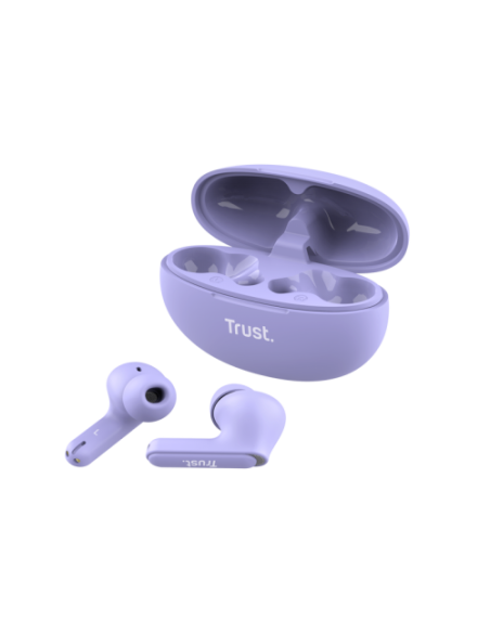 TRUST YAVI BT ENC EARBUDS PURPLE