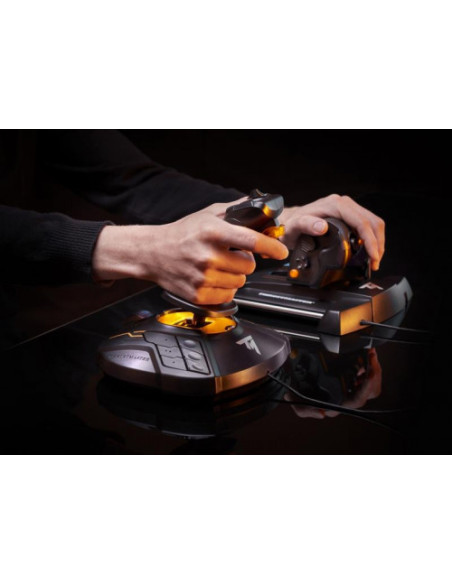 THRUSTMASTER JOYSTICK + MANDO DE POTENCIA + PEDALES T16000M FCS FLIGHT PACK - PC