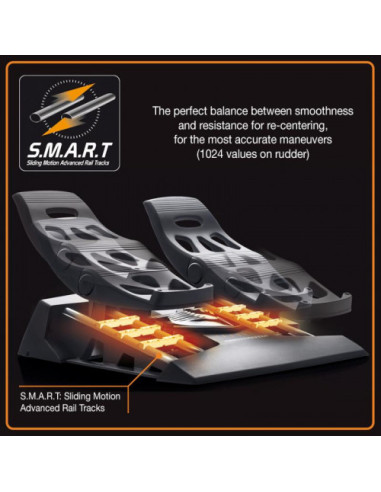 THRUSTMASTER JOYSTICK + MANDO DE POTENCIA +...