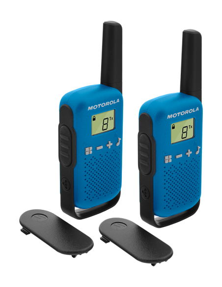 PACK 2 WALKIE TALKIE T42 BLUE MOTOROLA 59T42BLUEPACK