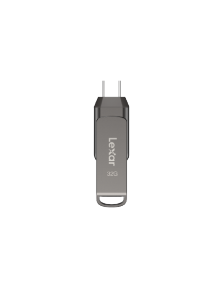 LEXAR 32GB DUAL TYPE-C AND TYPE-A USB 3.1 FLASH DRIVE, UP TO 100MB/S READ