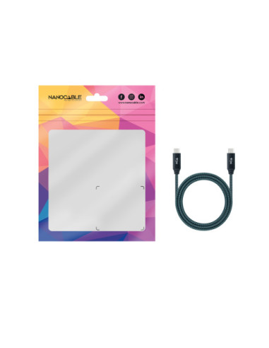 NANOCABLE CABLE USB 3.2 GEN2x2 100W 4K/60Hz...