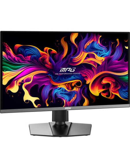 MSI MONITOR MPG 272URX QD-OLED. 26.5" QD-OLED PLANO. 3840X2160. 240HZ. NEGRO